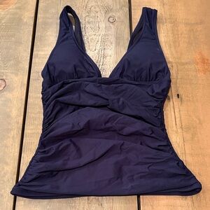 J. Crew Navy Tankini Swim Top XS